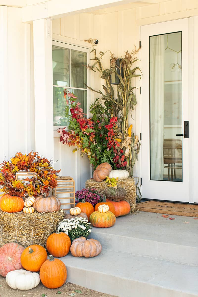 Professional fall decorating in Des Moines Iowa - Heirloom Harvest Collection